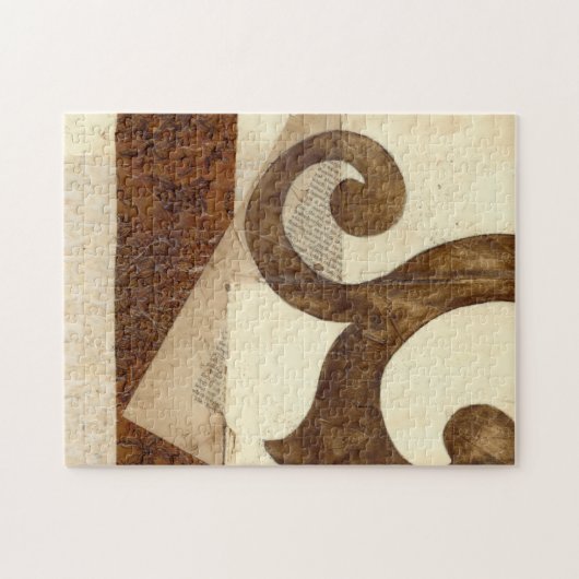 krantenknippen legpuzzel (Horizontaal)