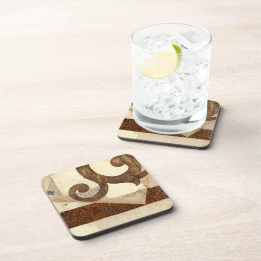  krantenknippen onderzetter (Rechterzijde)