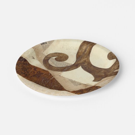  krantenknippen papieren bordje (Gekanteld)