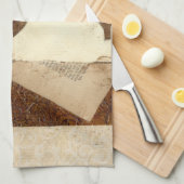 krantenknippen theedoek (Quarter Fold)