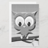 Krantenkoppen in zwart-wit briefpapier (Voorkant / Achterkant)