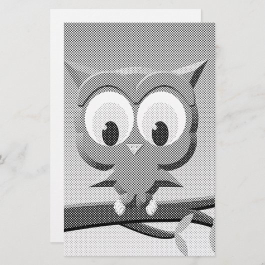 Krantenkoppen in zwart-wit briefpapier (Voorkant / Achterkant)