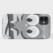 Krantenkoppen in zwart-wit Case-Mate iPhone case (Achterkant (horizontaal))