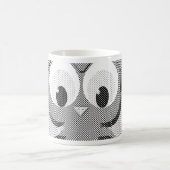 Krantenkoppen in zwart-wit koffiemok (Center)