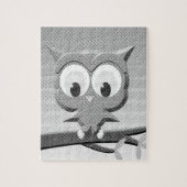 Krantenkoppen in zwart-wit legpuzzel (Verticaal)