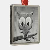 Krantenkoppen in zwart-wit metalen ornament (Rechts)