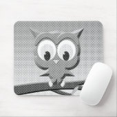 Krantenkoppen in zwart-wit muismat (Met muis)