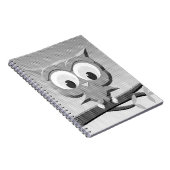 Krantenkoppen in zwart-wit notitieboek (Rechterzijde)