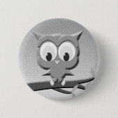 Krantenkoppen in zwart-wit ronde button 5,7 cm (Voorkant)