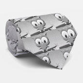 Krantenkoppen in zwart-wit stropdas (Opgerold)