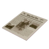 Krantenkrant Tegel Tegeltje (Zijkant)