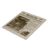 Krantenkrant Tegel Tegeltje (Zijkant)