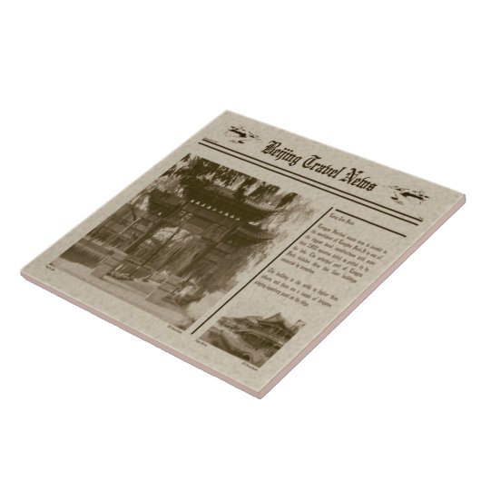 Krantenkrant Tegel Tegeltje (Zijkant)