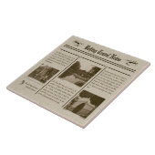 Krantenkrant Tegel Tegeltje (Zijkant)