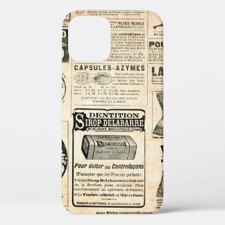 Krantenpagina met advertentie -  grav Case-Mate iPhone case