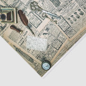  krantenpagina's en Accessoires voor het naaien Tissuepapier (Detail)