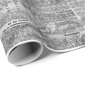 krantenpapier cadeaupapier (Rol Hoek)