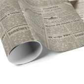 Krantenpapier Cadeaupapier (Rol Hoek)