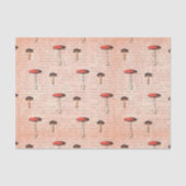 Krantenpapier en champignons tissuepapier (Voorkant)