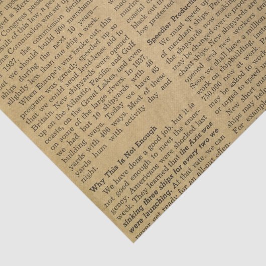 krantenpapier tissuepapier (Detail)