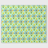 Krantenpapier voor atomaire-Starbursts Cadeaupapier (Vlak)