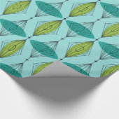 Krantenpapier voor atoomtandwielen en staarten cadeaupapier (Hoek)