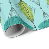 Krantenpapier voor atoomtandwielen en staarten cadeaupapier (Rol Hoek)