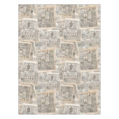  krantensamenstelling tafelkleed (Voorkant)