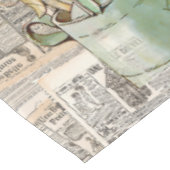 krantensamenstelling tafelkleed (Gekanteld)