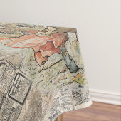 krantensamenstelling tafelkleed (Voorbeeld)