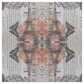  krantenscripts Parijs eiffeltoren Stof (Swatch)