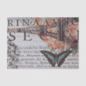  krantenscripts Parijs eiffeltoren Tissuepapier (Voorkant)