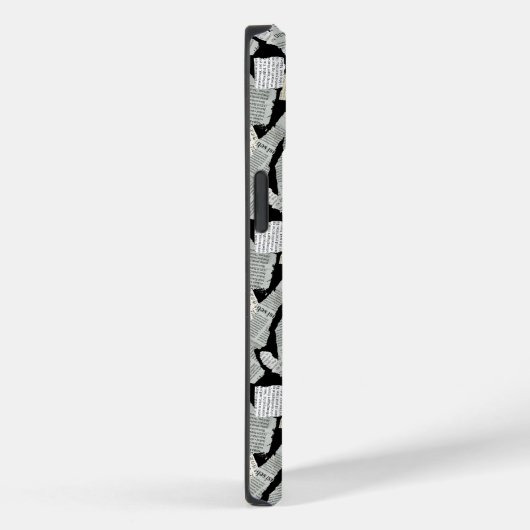 Krantensnijpatroon 01x4.b Case-Mate iPhone case (Achterkant / Rechts)