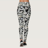 Krantensnijpatroon 01x4.b leggings (Achterkant)