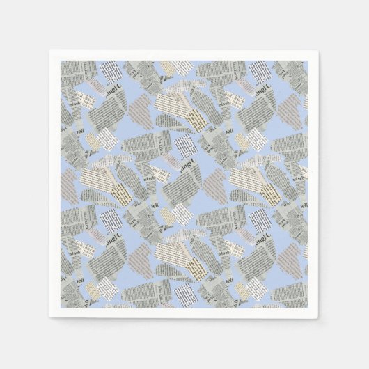 Krantensnijpatroon 01x4.b servet (Voorkant)