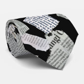 Krantensnijpatroon 01x4.b stropdas (Opgerold)