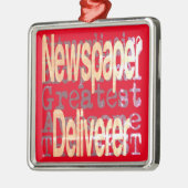 Krantenuitgever Metalen Ornament (Links)