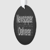 Krantenuitgever Ornament (voorkant)