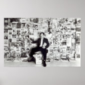 Krantenverkoper, c.1960 poster (Voorkant)