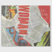 Krantenverzamelpapier Cadeaupapier (Vlak)