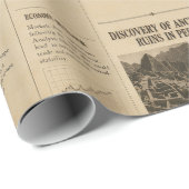Krantpapier als Inpakpapier Vintage (Rol Hoek)