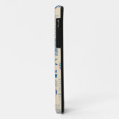 Krantpatroon in nautische stijl Case-Mate iPhone case (Achterkant/links)