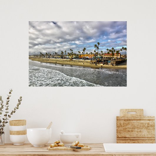 Krantsoen voor Eind van een Dag Poster (Keuken)