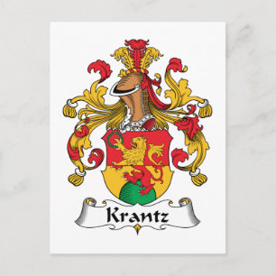 Krantz Family Crest Briefkaart