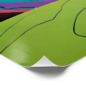 Krappe Plek Perfect Poster (Hoek)