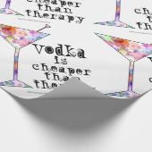 KRAPPORTEUR, VODKA IS KAPER DAN THERAPIE CADEAUPAPIER (Hoek)