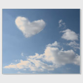 KRAPPORTPAPIERWARMTEKLEUK IN BLAUWE SKY CADEAUPAPIER (Vlak)