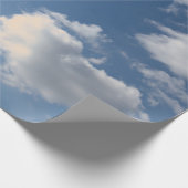 KRAPPORTPAPIERWARMTEKLEUK IN BLAUWE SKY CADEAUPAPIER (Hoek)