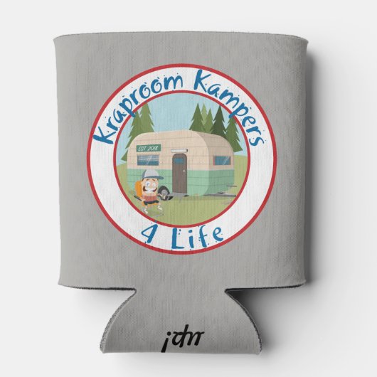 Kraproom Kampers coozie cooler - 2 (Achterkant)
