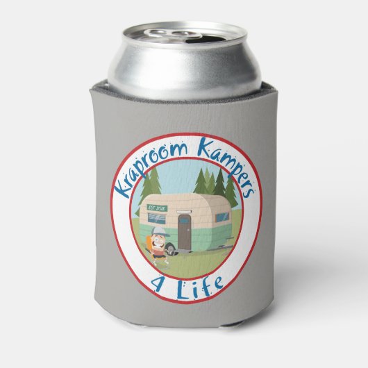 Kraproom Kampers coozie cooler - 2 (Blikje Achterkant)